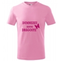 Tricou fetite 6 ani, Dumnezeu este dragoste!